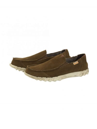 Hey Dude Shoes Farty Suede Slip On Mule Nut