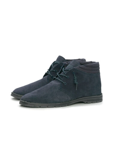 Hey Dude Shoes Pasione Mens Suede Desert Boot Navy Blue