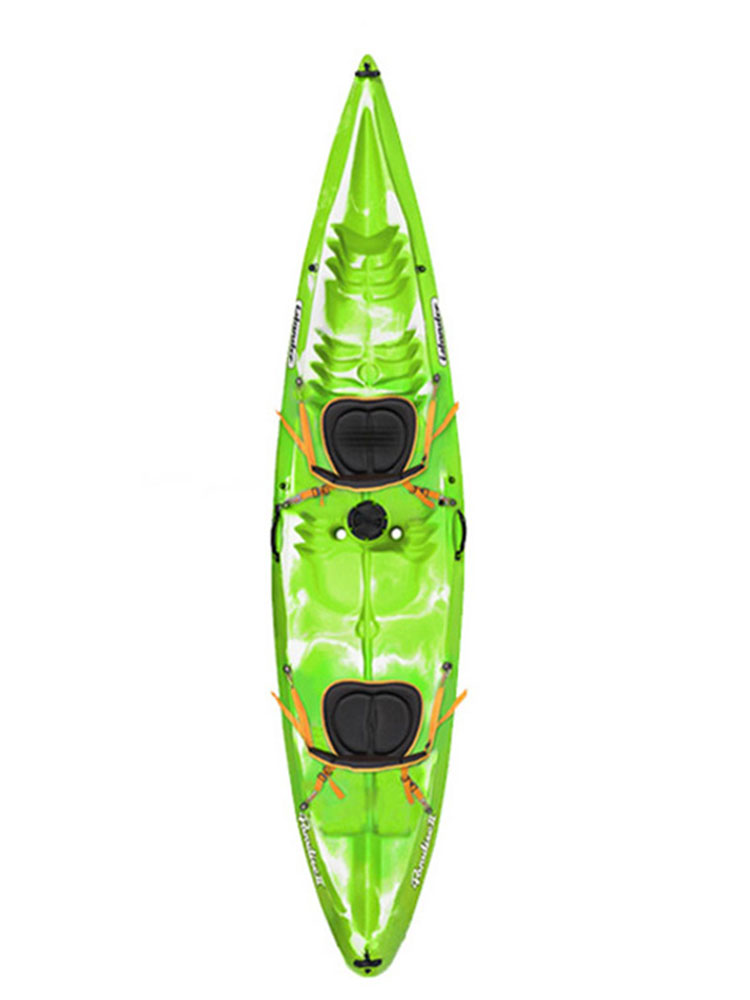 islander paradise 2 double sit on top kayak lime/granite