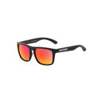 Dirty Dog Sunglasses Monza Shiny Black Frame Grey Black Fusion Polarised Lens