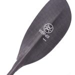 Werner Paddle 2 Part Adjustable Cyprus STR Carbon Kayaking Paddle 215cm Black Blade