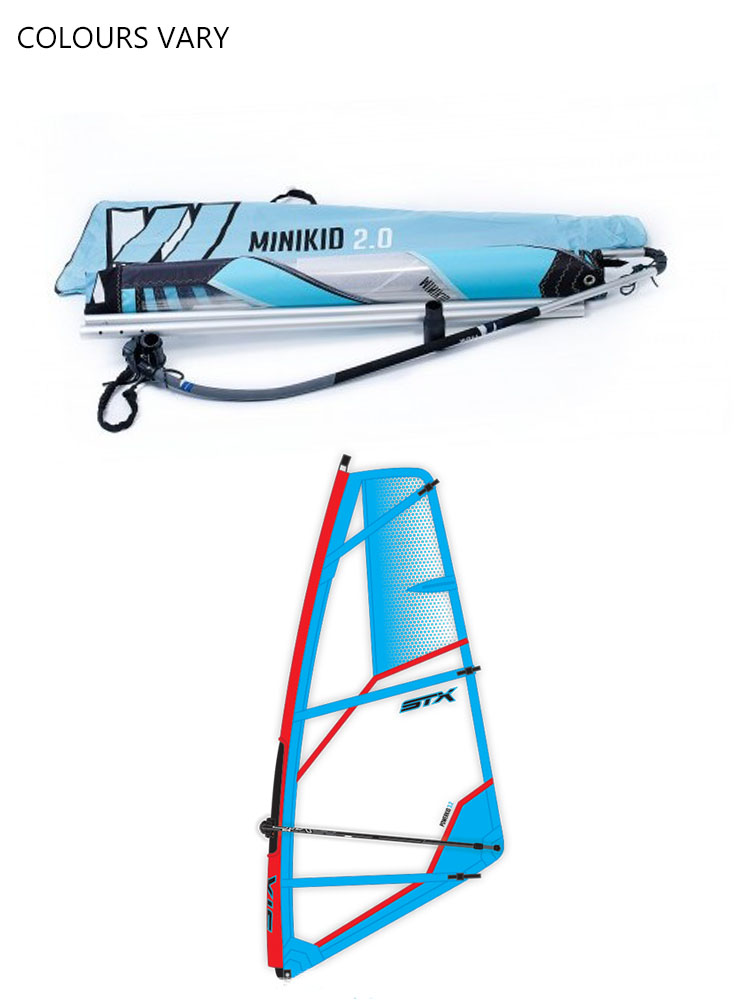STX SUP MiniKid Windsurf Rig 1 5M Unisex Lightweight Alloy vario mast Surfing 