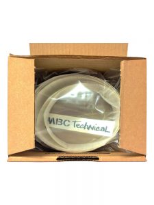 SUP Paddleboard / Windsurf Board Rail Tape by MBC Technical Transparent Laser Cut