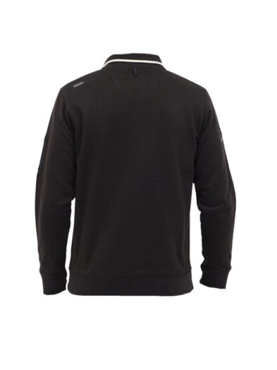 oxbow j2saltcoats fleece black mens 3