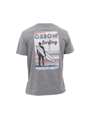 oxbow j2tyland t shirt grey mens back