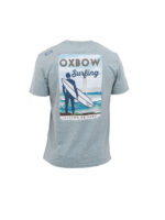 oxbow j2tyland t shirt teal mens back