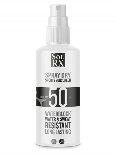 SPF50 SOLRX Pump Spray Sunscreen Sunblock Waterproof