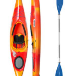 Islander Jive Sunset Red with Drift Paddle Package