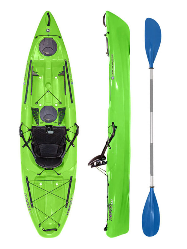 Wilderness Systems Tarpon 100 Lime with Drift Paddle Package