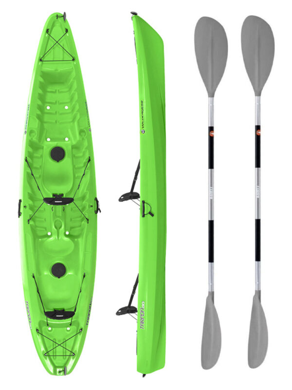 Wilderness Systems Tarpon 130T LIME with Egalis Paddles 1
