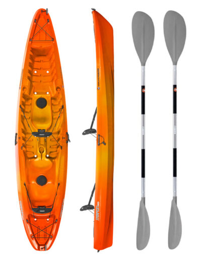 Wilderness Systems Tarpon 130T MANGO with Egalis Paddles