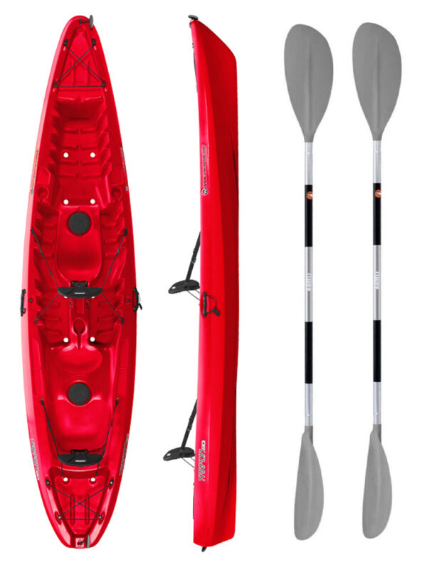 Wilderness Systems Tarpon 130T RED with Egalis Paddles
