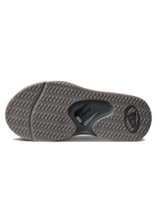 Reef Fanning Black Grey Ladies Flip Flops