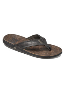 Reef J Bay III Dark Brown Men s Flip Flops Andy Biggs Watersports