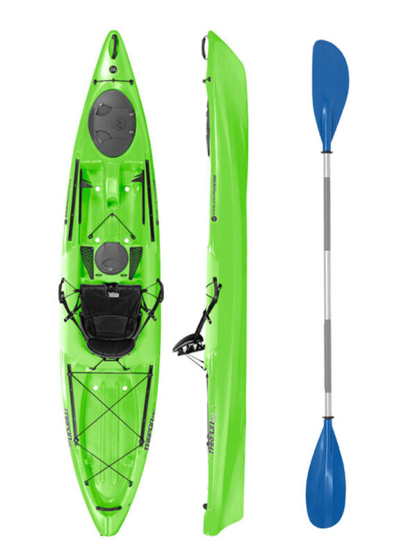 Wilderness Systems Tarpon 120 Lime with Drift Paddle Package