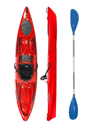 Wilderness Systems Tarpon 120 Red with Drift Paddle Package