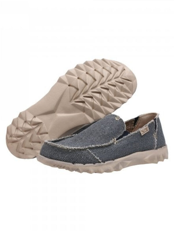 Farty Braided Natural Blue Organic Sole