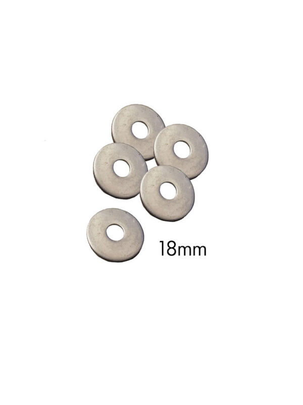 18mm Stainless Metal Washers For Windsurfing Fin bolts