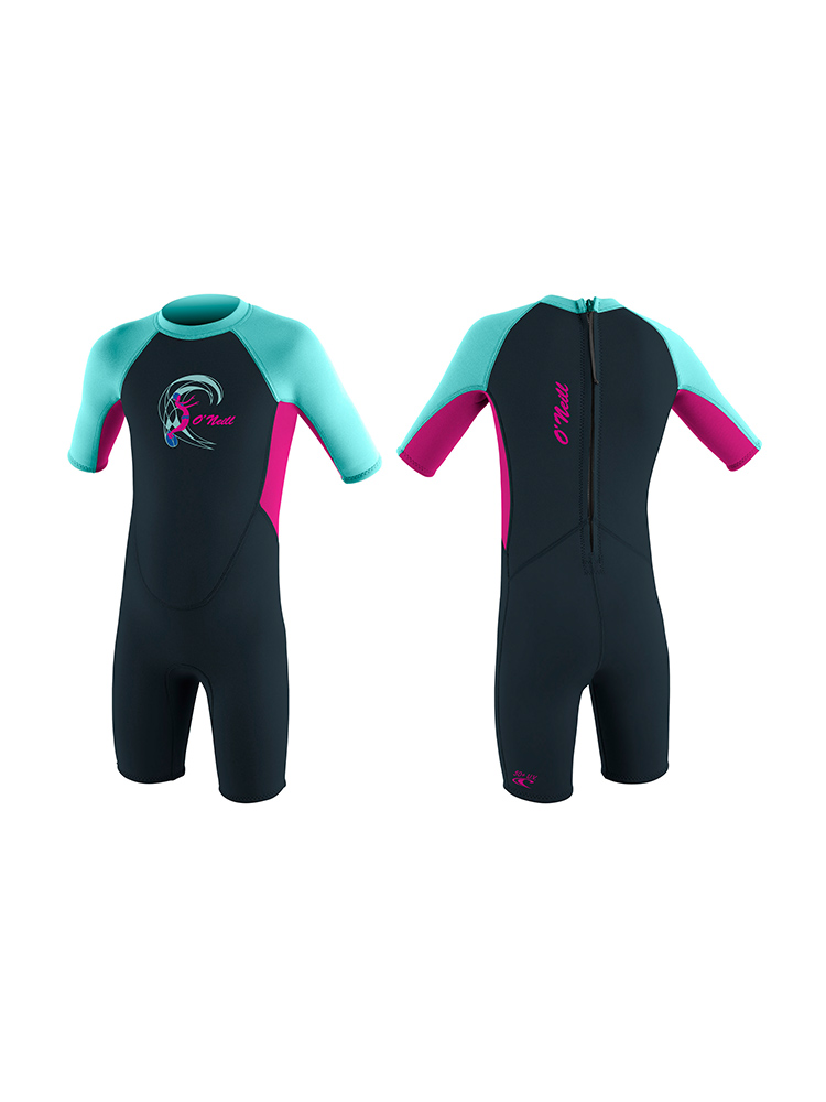 O'Neill Toddlers 2mm Reactor Girls Shorty Wetsuit 2019 