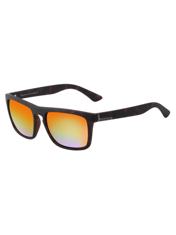 Dirty Dog Sunglasses - Ranger - Satin Tort - Orange Mirror Lens - 53471