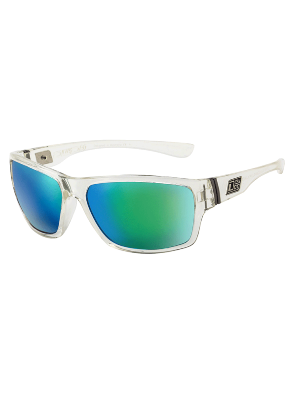 Dirty Dog Sunglasses - Storm - Crystal - Green Fusion Lens - 53410