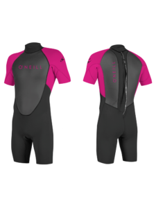 O'Neill Reactor 3/2mm Youth Girls Spring/Summer Wetsuit