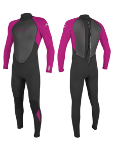 O'Neill Reactor 3/2mm Youth Girls Spring/Summer Wetsuit