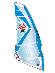 2019 Ezzy Zeta Wave Windsurfing Sail - Blue