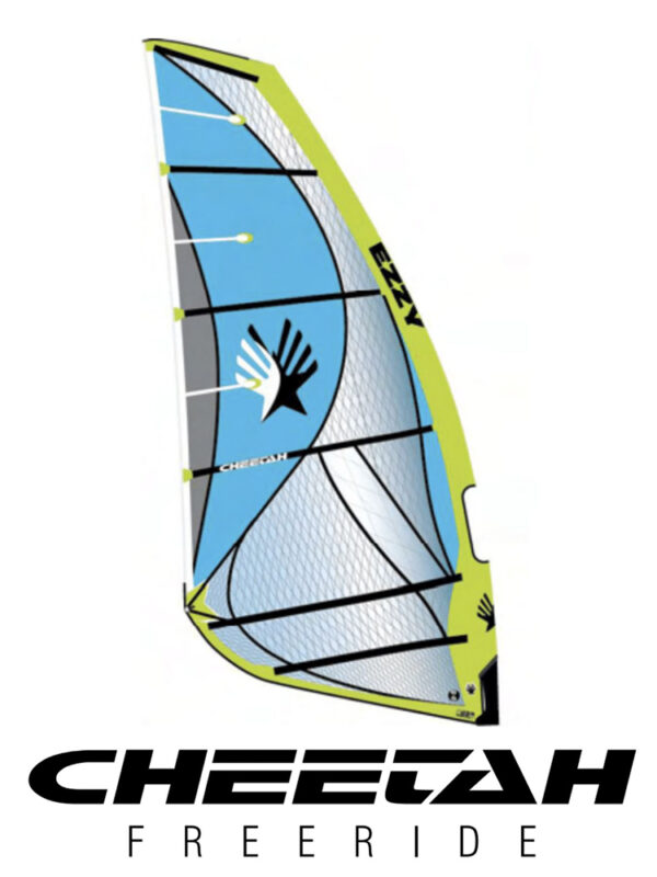 2020 Ezzy Cheetah Freeride-Windsurfing Sail - Green