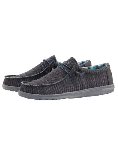 Hey Dude Shoes Wally Sox Charcoal