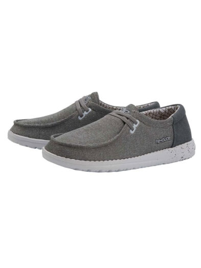 Hey Dude Shoes Wendy Micro Sox Grey