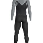 ION Wetsuit Blind Stitched Onyx Element Front Zip 3/2mm – Black 48202-4488 Inside View