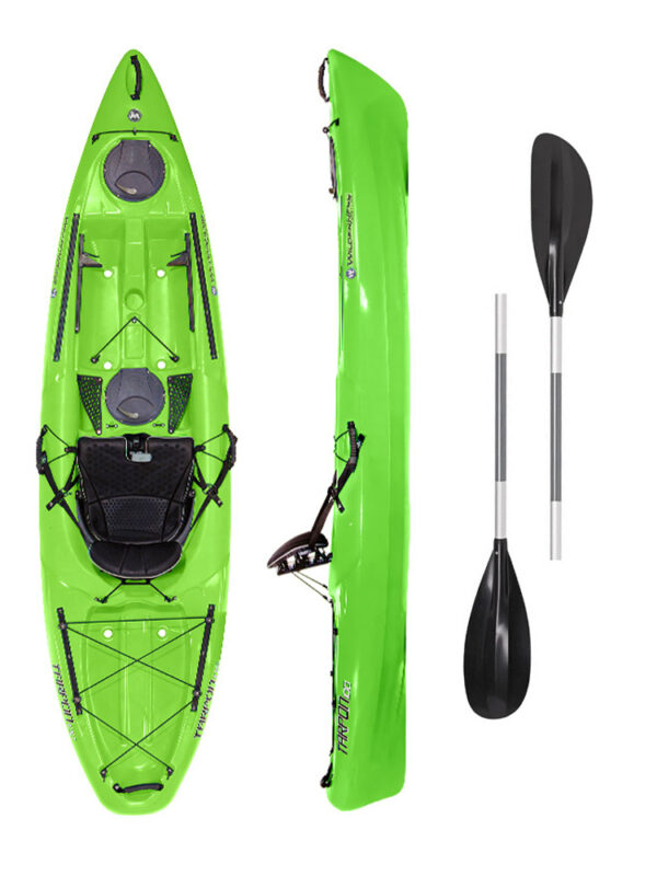 Tarpon 100 LIME with 2-Part Paddle