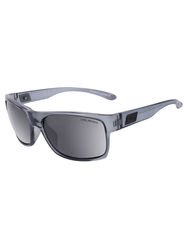 Dirty Dog Sunglasses Furnace - Crystal Grey Frame/ Grey Polarised Lens - 53566