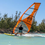 2022 Ezzy Cheetah Winsurfing Sail - Orange