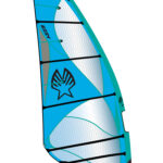 2022 Ezzy Cheetah Winsurfing Sail - Blue