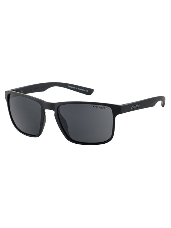 Dirty Dog Sunglasses Satin Black | Grey Pol - 53660