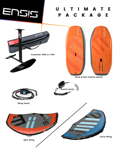 Ensis Watersports Carbon Rock n Roll Wing Foiling Package
