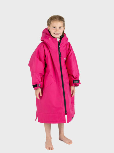 Pink Light Grey Kids Advance Changing Robe