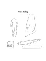 Prolimit Wingfoil Session Board Bag