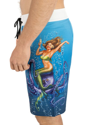 Rietveld Lido Mermaid Surf Shorts