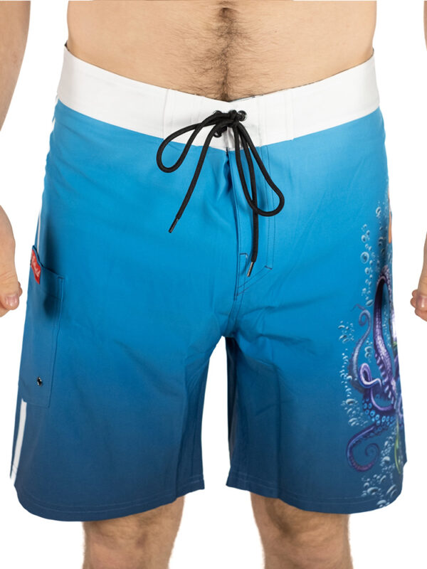 Rietveld Lido Mermaid Surf Shorts