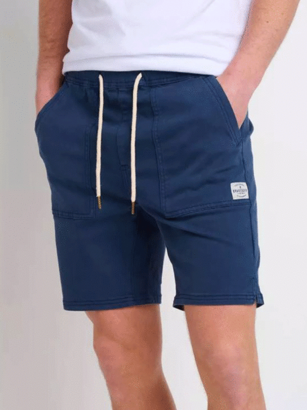 BRAKEBURN CARPENTER SHORTS - NAVY 36" only