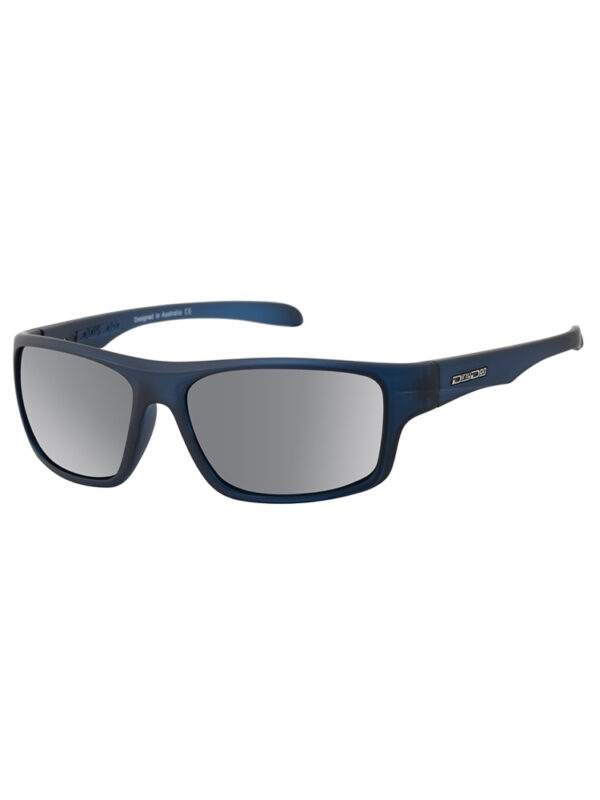 Dirty Dog Sunglasses SONIC Satin Blue | Grey/Silver Mirror POLARISED - 53667