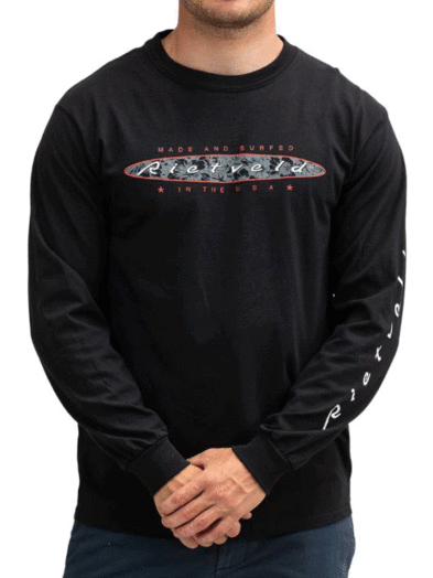 Rietveld Basic Long Sleeve T-Shirt - Black