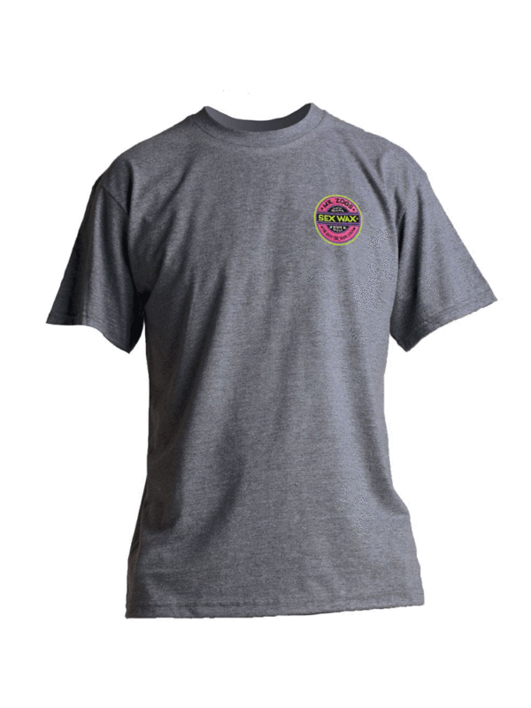 Sexwax Tee Fluro - Dark Heather