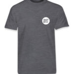 ABW Short Sleaved T'Shirt Heather Grey Front View