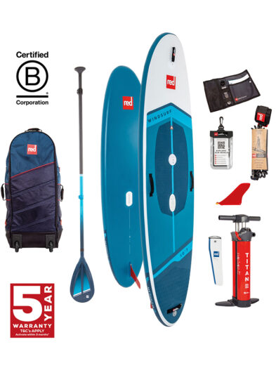 10'7" Windsurf MSL Inflatable Paddle Board Package HT