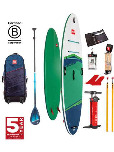 *NEW* Red Paddle Co 12'6" x 32" Voyager - Inflatable SUP Package HT