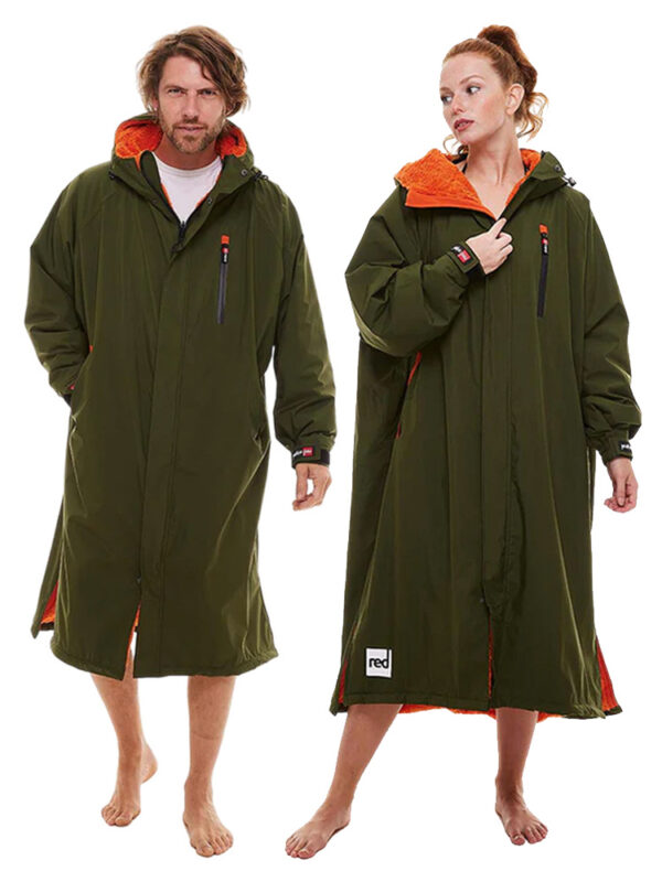 RED PADDLE CO PRO CHANGING ROBE EVO LONG SLEEVE – GREEN